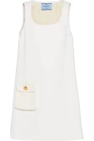 Prada Vestido corto Natté