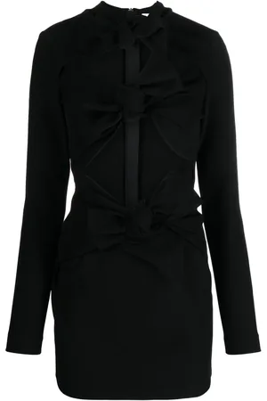 Msgm Vestido corto con detalle de nudo
