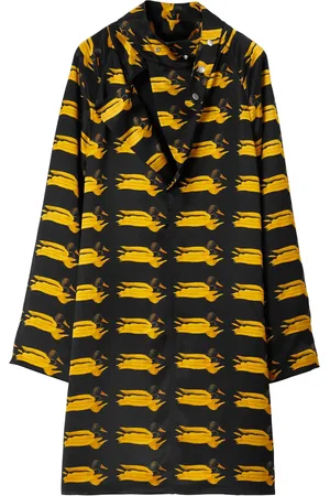 Burberry Vestido corto con pato estampado