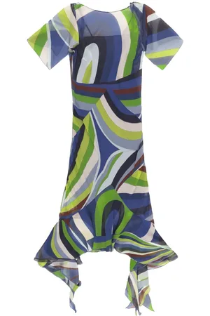 Puccini Vestido midi con estampado Iride
