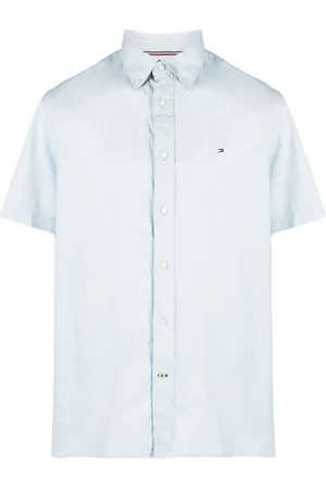 Tommy Hilfiger Camisa de popelina con logo bordado