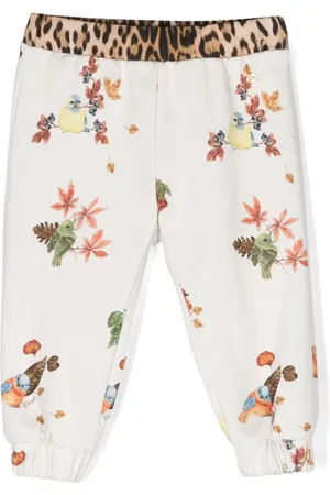 Roberto Cavalli Pants con estampado floral