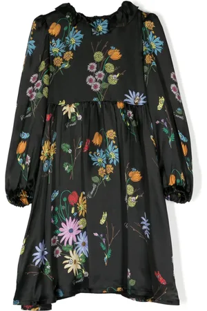 Roberto Cavalli Vestido manga larga con estampado floral