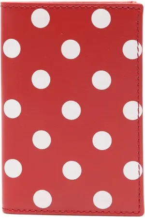 Comme des Garçons Cartera con estampado de lunares