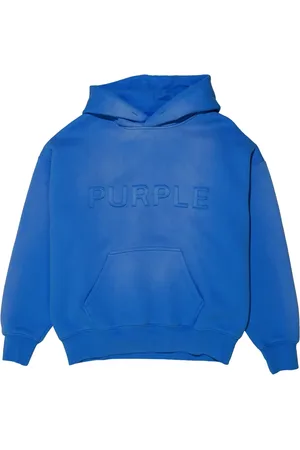 Purple Brand Hoodie con logo bordado