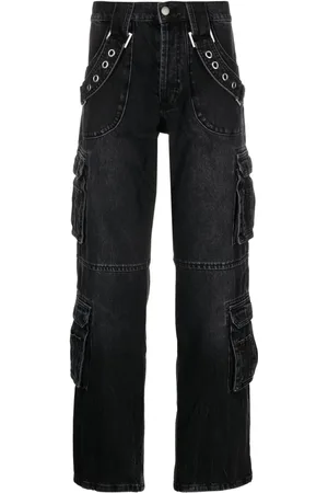 MISBHV Jeans rectos con ojales