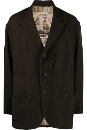 ZIGGY CHEN Blazer con solapas de pico