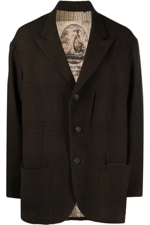 ZIGGY CHEN Blazer con solapas de pico