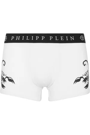 Philipp Plein Bóxer con estampado Scorpion