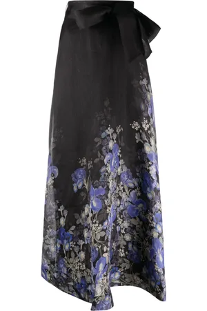 ZIMMERMANN Falda larga Lyrical con estampado floral