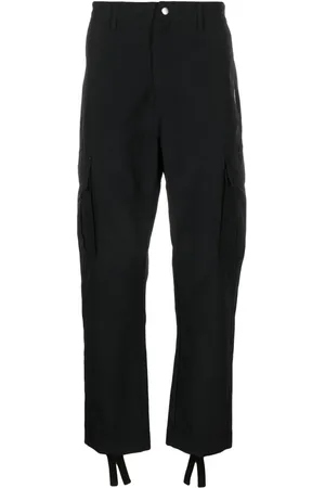 MARCELO BURLON Pantalones cargo con diseño recto