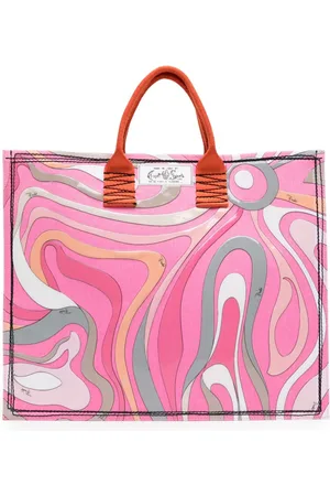 Puccini Tote grande con estampado Marmo