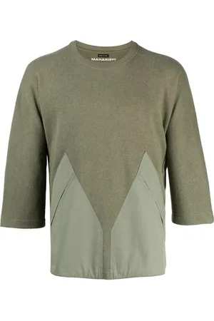 Maharishi Playera tejida con cuello redondo