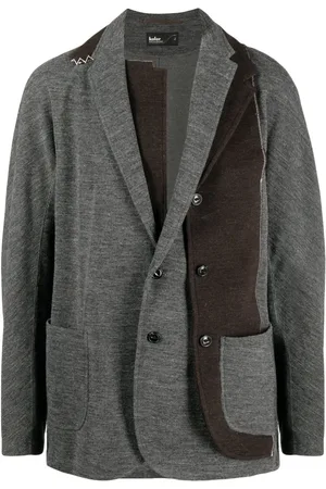 Kolor Blazer con diseño patchwork