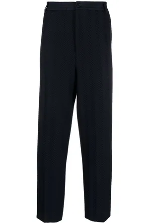 Missoni Pantalones rectos de tejido chevron