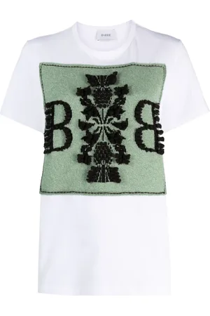 Barrie Playera de cachemira oversize con parche del logo