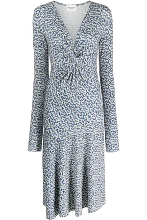 Marant Etoile Vestido midi Lania