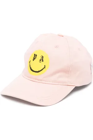 Palm Angels Gorra con estampado Smiley