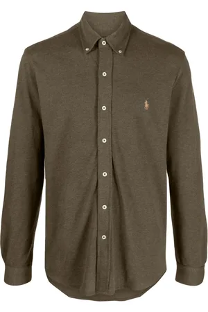 Ralph Lauren Camisa con bordado Horseferry