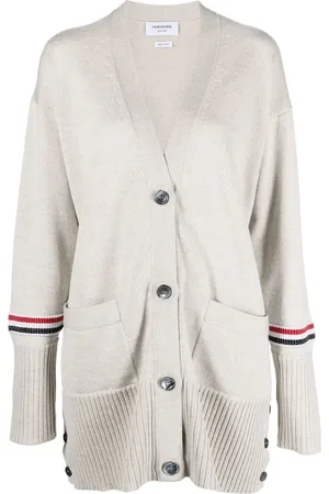 Thom Browne Cárdigan con cuello en V