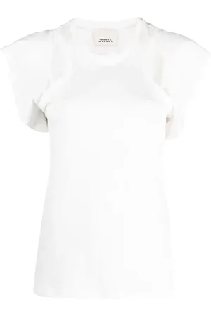 Isabel Marant Playera Faly con aberturas