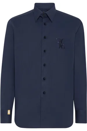 BILLIONAIRE Camisa con logo bordado