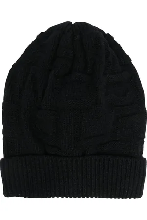Woolrich Gorro con monograma en relieve