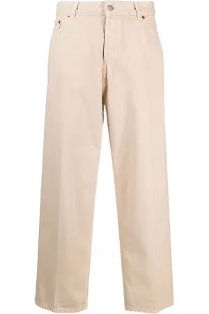 haikure Jeans rectos con parche del logo