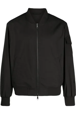Neil Barrett Chamarra bomber con cuello mao y cierre