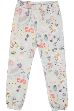 Stella McCartney Pants con logo estampado