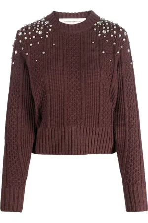 Golden Goose Top con detalles de cristal