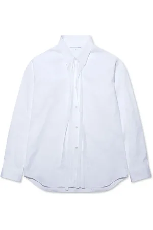Comme des Garçons Camisa manga larga con flecos