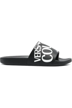 VERSACE Sandalias con monograma estampado