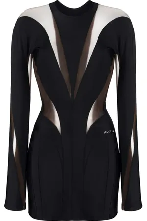 MUGLER Vestido corto Illusion