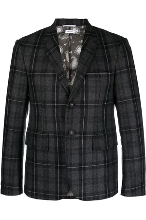 Thom Browne Blazer de franela con botones