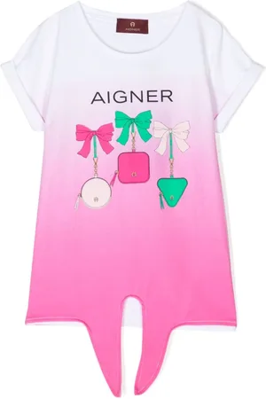 Aigner Playera con logo estampado