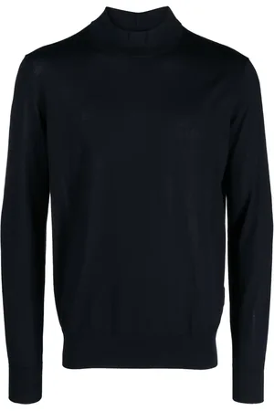 Giorgio Armani Suéter con cuello falso