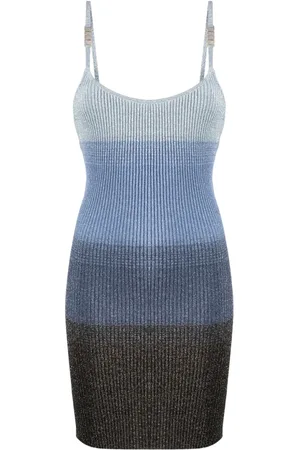 GCDS Vestido corto degradado