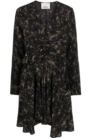 Isabel Marant Vestido midi Usmara