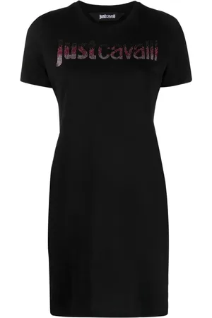 Roberto Cavalli Vestido corto estilo playera