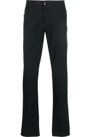CANALI Jeans slim con tiro bajo