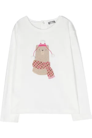 Il gufo Playera con motivo de oso