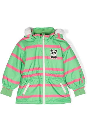 Mini Rodini Impermeable con parche Panda