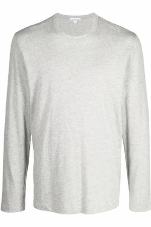 James Perse Playera con efecto melange