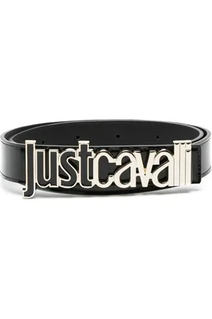 Roberto Cavalli Cinturón con letras del logo