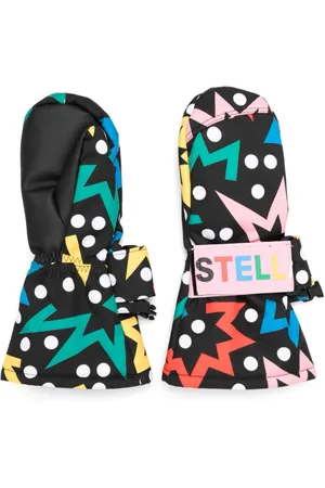 Stella McCartney Guantes capitonados con motivo starburst