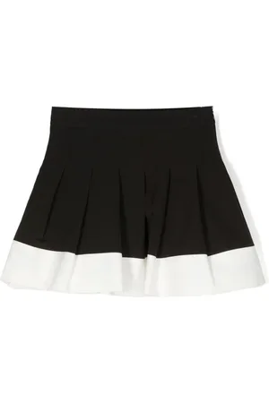 Mimisol Falda corta con diseño de dos tonos