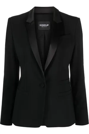 Dondup Blazer con solapas satinadas y botones