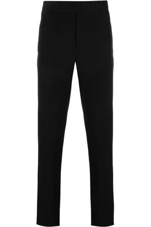 Giorgio Armani Pantalones de vestir bordados con lentejuelas