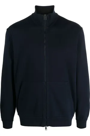 BRIONI Sudadera con cuello de tortuga y cierre